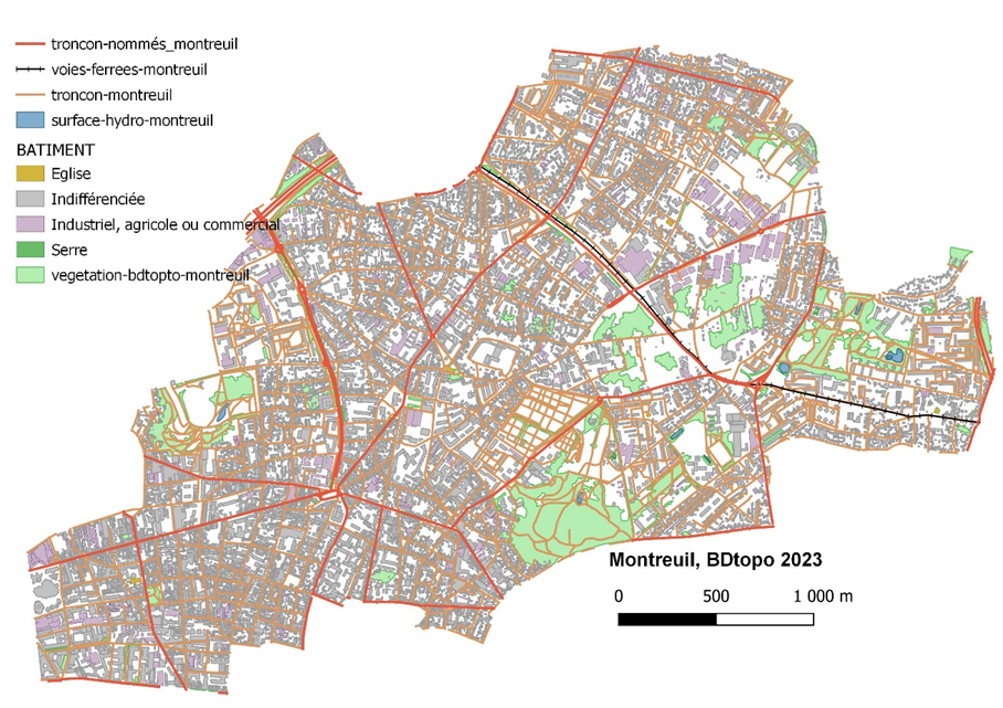 Vue d'ensemble sur Montreuil, 2023