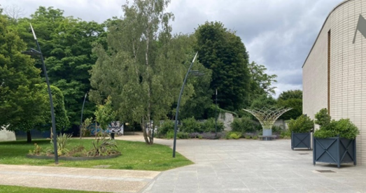 Installation de l'ombrage Urban Canopee